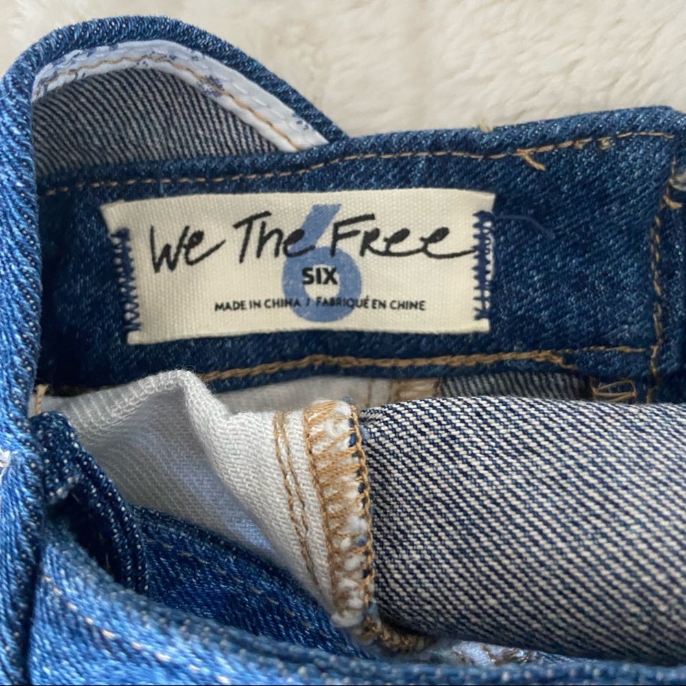 🌿|NWT| Free People Dallas Denim Flare Jumpsuit - Picture 12 of 15